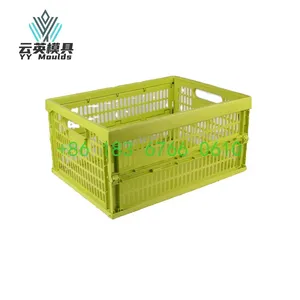 Design personalizado fábrica preço plástico injeção vegetal leite caixa frutas caixa molde