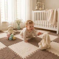 Tapis de jeu en mousse EVA en vrac, confortable, antidérapant, absorbant les chocs, pour bébés et enfants, décoration de chambre d'enfant