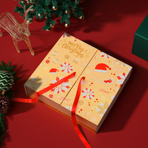 Set Scatola Calendario dell'Avvento da Tavolo per Conto alla Rovescia Natalizio da 12/24 Giorni con <span class=keywords><strong>Stampa</strong></span> Originale per Gioielli in Cartone Assortito - Product Image 5