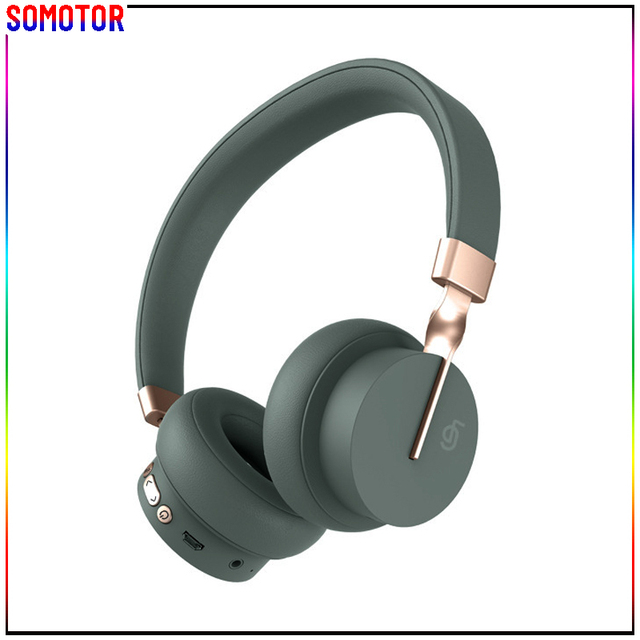 Lightweight High-fidelity Sound Quality Headphones Support TF Card FM Radio and Hand-free Calling