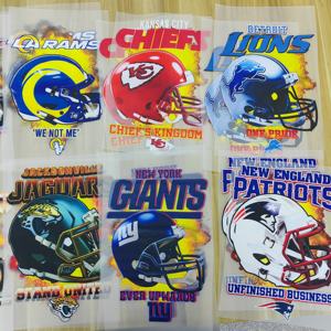 サッカーチームステッカーTシャツ生地カスタム熱伝達ステッカーデザイン服ステッカー用転送 - Product Image 3