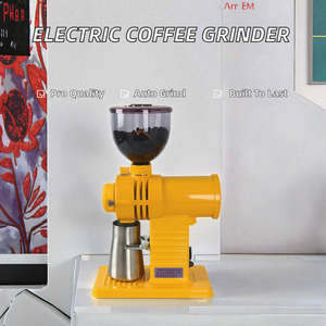 Machine à moudre le café électrique commerciale, moulin à café automatique à dents fantômes de 80 mm, modèle 520A, garantie 1 an - Product Image 2