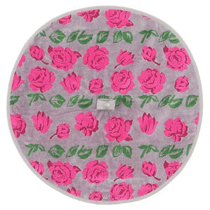 ผ้าขนหนูทรงกลมหรูหราสำหรับผู้หญิงผ้าขนหนูทรงกลมมีลวดลายสวยงามมีพื้นผิวที่เป็นเอกลักษณ์ทันสมัยและหรูหรา - Product Image 1