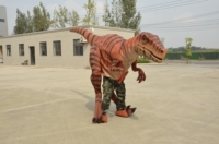Costume animatronique, modèle animatronique, animaux simulés, costume de raptor, Halloween, dinosaure réaliste animatronique