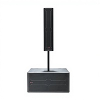 Système audio professionnel actif PA, enceintes, haut-parleurs d'extérieur et de maison, ensemble d'enceintes, enceinte colonne active