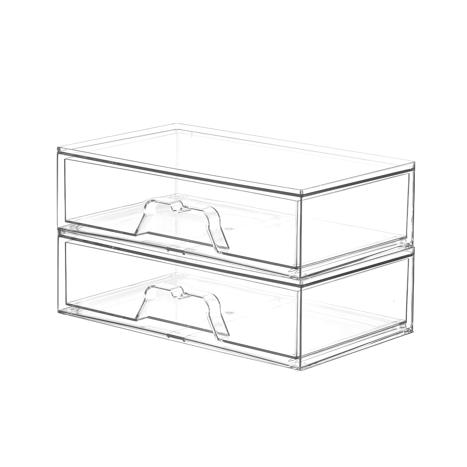 30*18.5*8.8 cm transparent two-pack
