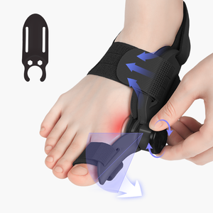Corrector de Juanetes y Separador de Dedos Ajustable al por Mayor para Hombres y Mujeres, para la Protrusión Ósea del <span class=keywords><strong>Dedo</strong></span> Gordo y Dedos Superpuestos - Product Image 1