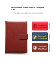 Ensemble cadeau de carnet en cuir PU de luxe pour affaires, équipé d'un stylo assorti, logo personnalisé pour les commandes en gros