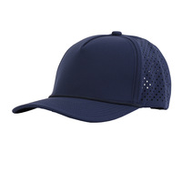 Nueva Gorra de Béisbol Deportiva de 5 Paneles, Impermeable, de Poliéster, con Parche de PVC Personalizado y Logotipo, Gorras con Cuerda