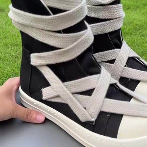 Botas de Plataforma con Cordones de Alta Calidad, Unisex, para Exteriores, Zapatos de Lona para Mujer, Zapatillas de Diseñador para Hombre, Botines Casuales Planos - Product Image 2