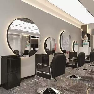 Espejo LED Decorativo Iluminado para Barbería, Modelo 2025, Venta al Por Mayor - Product Image 4