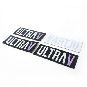 Vải Patch Maker Sắt Trên Laser Cut Custom <span class=keywords><strong>Made</strong></span> Letters Tên Logo Dệt Dệt Nhãn Cho Túi Xách - Product Image 6