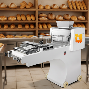 Machine à façonner le pain et à faire des toasts électrique industrielle haute capacité, certifiée CE, équipement de boulangerie commercial automatique - Product Image 1