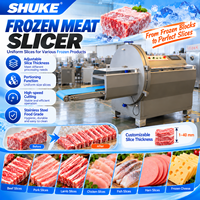 Machine à découper la viande congelée pour la transformation de la viande