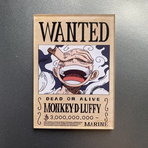 23 Aimants de réfrigérateur en acrylique au design Anime Monkey D. Luffy Roronoa Zoro, style affiche de recherche - Product Image 2