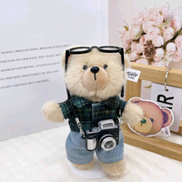 Nouvelles tenues pour ours en peluche, vêtements pour jouets en peluche, costume ancien en polyester unisexe 14-17cm, accessoires vestimentaires en gros