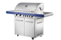 Personnalisé En Acier Inoxydable Commercial Barbecue Grillades En Plein Air de Pique-Nique Chariot Barbecue à Gaz De Charbon Grilles