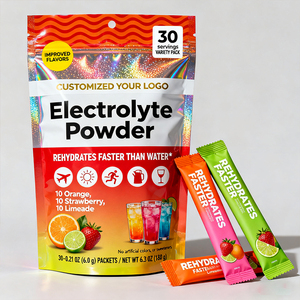 Đường thấp chất điện phân cao hydrat hóa tăng tốc nhãn trắng chất điện giải nước giải khát bột để thêm hỗ trợ miễn dịch - Product Image 1