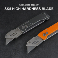 Couteau utilitaire pliable à changement rapide YUEYANG SK5 lames avec verrouillage sûr nouvelle version couteau de poche bricolage OEM disponible