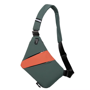 Nuevo poliéster personalizado SportWholesale dropshiping Sling Bag Chest Backpack Casual Daypack Black Shoulder Crossbody Bag - Product Image 4