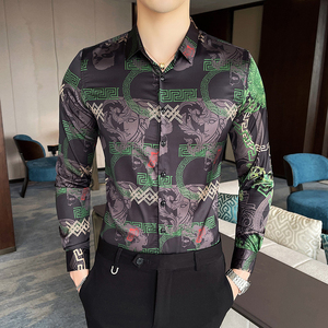 เสื้อมีสไตล์สำหรับผู้ชายเสื้อมีสไตล์สำหรับผู้ชายเสื้อลำลองสำหรับผู้ชาย - Product Image 4