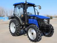 Foton lotol 80HP 4X4 4WD traktor mini kompak kebun dengan muatan depan