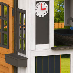 บ้านไม้กลางแจ้งสำหรับเด็ก ดีไซน์คลาสสิก สำหรับสวนหลังบ้าน สวนสาธารณะ และสวนในบ้าน - Product Image 6