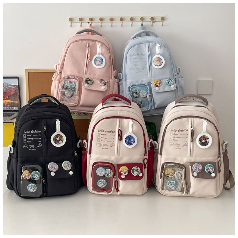 Best Selling Korean College Bags Trendy Versatile Student
