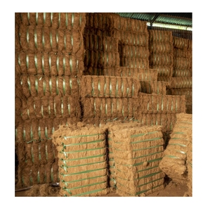 Fardos de Fibra de Coco Marrón Dorado Premium, Material Limpio de Calidad para Muebles, Sofás, Colchones y Horticultura - Product Image 1