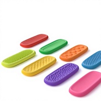Offre Spéciale : Bandes Sensorielles à Double Face à Ventouse, Jouets Éducatifs en Silicone Colorés pour Enfants, Tout-petits, Autisme, TDAH, Stress
