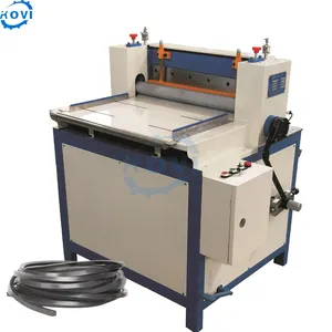 Automatische rubberen band snijmachine rubber riem slab cutter machine