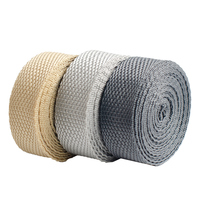 Bande de sangle tissée avec logo sangle de ceinture de sécurité pour sac à dos Logo Jacquard personnalisé Nylon recyclé 100% Polyester