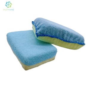 Car Detailing Care Paint <strong>Tire</strong> Microfiber <strong>Suede</strong> Cloth Nano Ceramic Coating Applicator Sponge - Product Image 4
