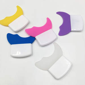 Aplicador de Maquillaje Ovalado con Punta para Sombras de Ojos, Desechable, Ecológico, de Látex Blanco, Personalizable, en Paquetes - Product Image 2