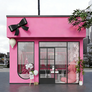 Armoire de présentation en verre luxueux avec cadre doré, éclairage LED, forme d'arc, dimensions personnalisables et résistante - Product Image 6