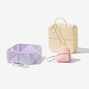 Nuevo Tazón Plegable Portátil de Silicona Impermeable con Diseño Sólido para Perros, Ideal para Senderismo, Paseos y Camping 2026 - Product Image 4