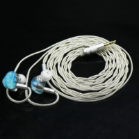 Câble d'écouteurs débricable de haute qualité, écouteurs intra-auriculaires stéréo, trois couleurs, embouts en résine avec connecteurs MMCX
