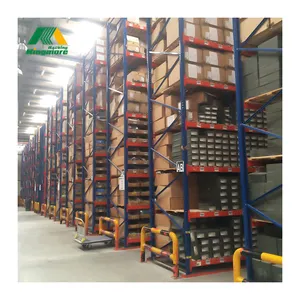 Estanterías industriales para almacenamiento de mercancías, estanterías para palets de alta resistencia galvanizadas o con recubrimiento en polvo