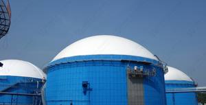 Réservoir de stockage de biogaz à double membrane AMOCO certifié CE, support de biogaz, couvercle de biogaz - Product Image 6