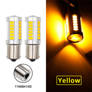 ไฟเลี้ยว LED สำหรับรถยนต์ 1156 1157 5730 5630 33SMD ไฟถอยหลัง ไฟมอเตอร์ไซค์ ไฟเบรก - Product Image 4