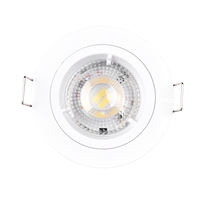 Projecteur led rectangulaire en aluminium pour plafond de cuisine, montage facile, Mr16 Gu10 4000K