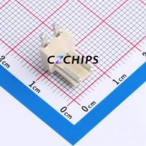 VH3.96-2P WZMS Wire-to-Board Pin Header Bent Lead Through Hole,P=3.96mm Connector 1x2P 3.96mm Right Angle Insert VH - Product Image 1