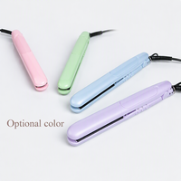 Catokan Rambut Profesional Lapisan Keramik, Dual Voltage, untuk Rambut Basah dan Kering, Cocok untuk Salon