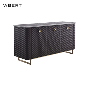 Wbert phong cách Ý ánh sáng sang trọng tủ bếp ăn tủ da trang trí lối vào tủ cho phòng khách lưu trữ - Product Image 4