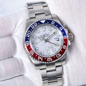 Montre MINUTETIME NH34, montre mécanique automatique, cadran NH34, étanche 10 bars/100 mètres, montre-bracelet en acier rose doré de luxe pour hommes - Product Image 1