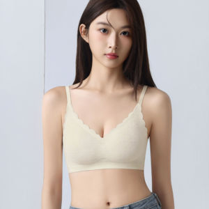 Soutien-gorge <span class=keywords><strong>sans</strong></span> <span class=keywords><strong>armature</strong></span> Evenyoung en dentelle, push-up, soutien doux, bonnet fixe, <span class=keywords><strong>sans</strong></span> couture, soutien-gorge adhésif en dentelle pour femme - Product Image 4