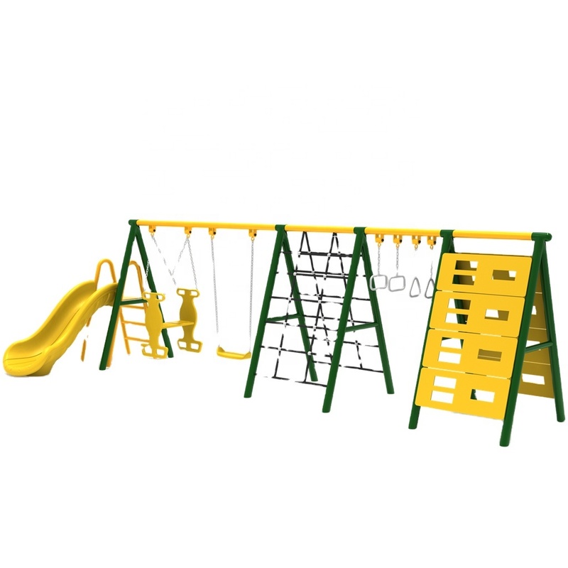 Durable Metal Swing Set for Kids