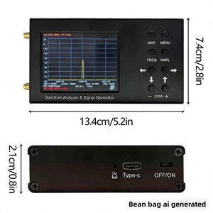 Analyseur de spectre portable <span class=keywords><strong>SA6</strong></span> 6 GHz 3,2 pouces, prend en charge la génération de signaux 35-6200 MHz - Product Image 2