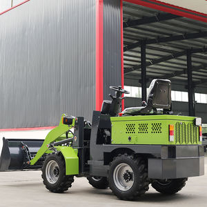 Gratis Verzending Nieuwe Energie Elektrische Mini <span class=keywords><strong>Tractor</strong></span> Lader Met 500Kg Capaciteit Emmer Machine Grote Korting - Product Image 1