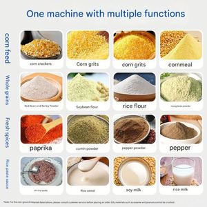 Smart Moulin Domestique Harina Especias Fresado 150 KG/H Máquina/Máquina trituradora <span class=keywords><strong>de</strong></span> <span class=keywords><strong>arroz</strong></span> para el hogar - Product Image 6
